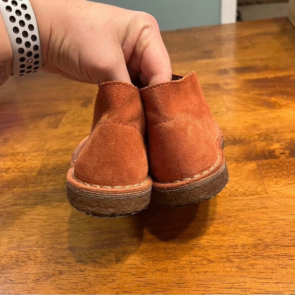 Crewcuts Kids' 1990 MacAlister boots in suede chukka made in Italy size J2 - Picture 6 of 9